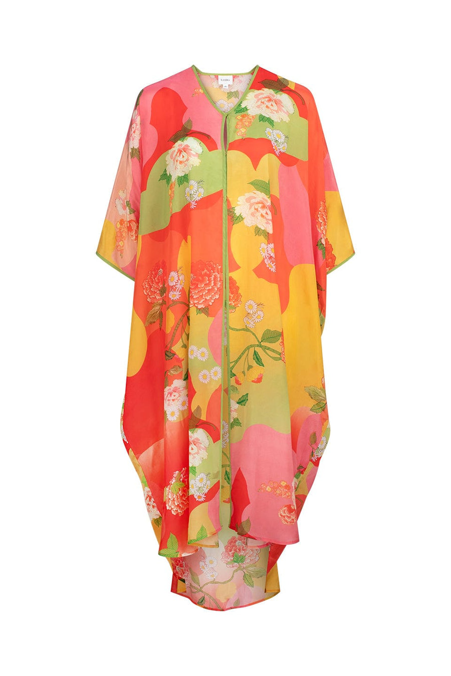 Chiara Maxi Kimono in Lotus