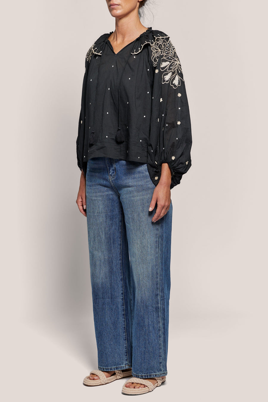 Delaney Embroidery Blouse